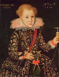 Armand de Tesse (b.1612) Aged Four
